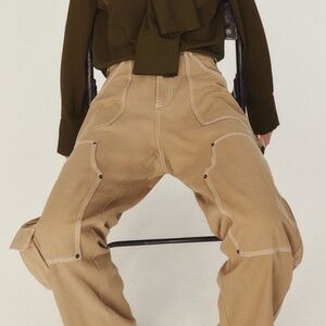 Twill Cargo Pants